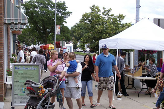 The Canandaigua Chamber helped visitors discover Canandaigua and find lodging throughout the Festival